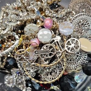 Elegant Mixed Metal Women's Earrings